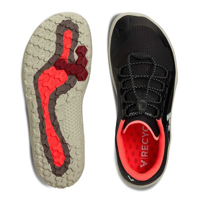 Vivobarefoot Primus Trail Winter Firm Ground Kadın Kışlık Ayakkabı Siyah | CEB793841