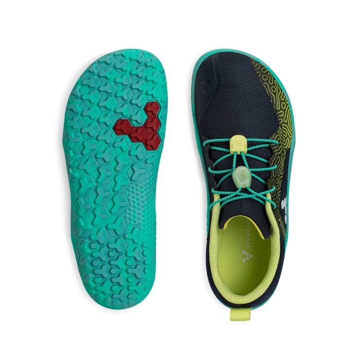 Vivobarefoot Primus Trail Çocuk Yürüyüş Ayakkabısı Mavi | MTG459387