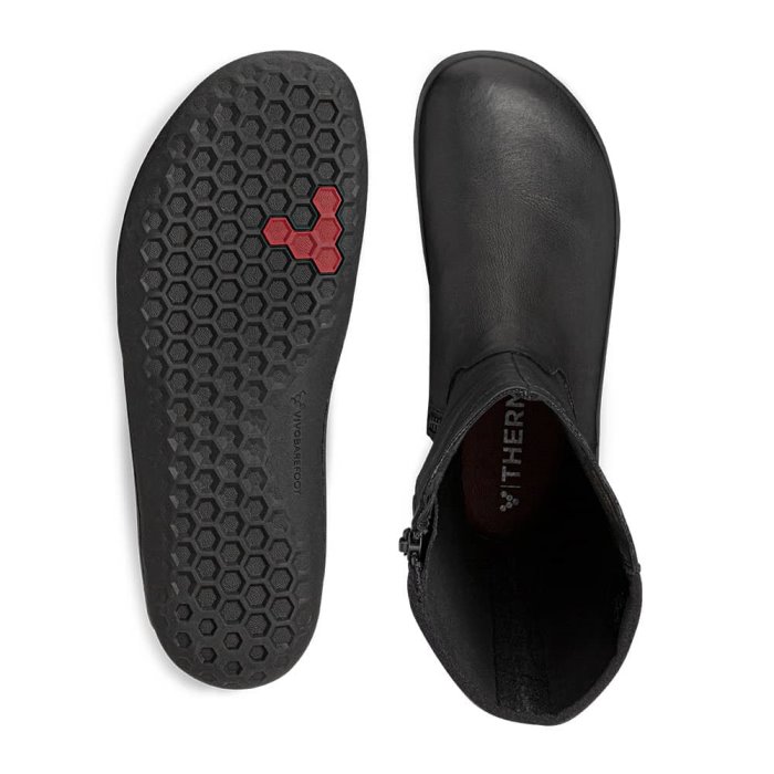 Vivobarefoot Ryder Kadın Kışlık Ayakkabı Siyah | XOU864170