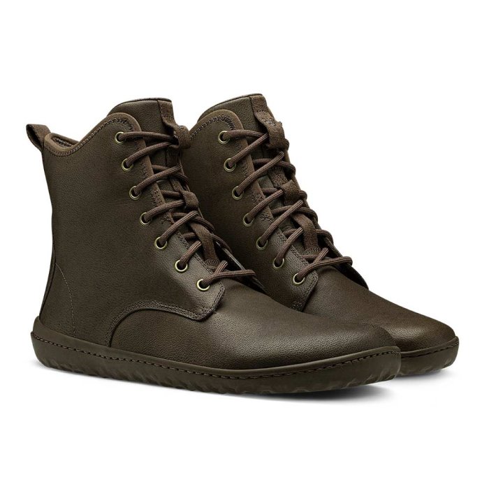 Vivobarefoot Scott II Erkek Bağcıklı Bot Kahverengi | EWH152498