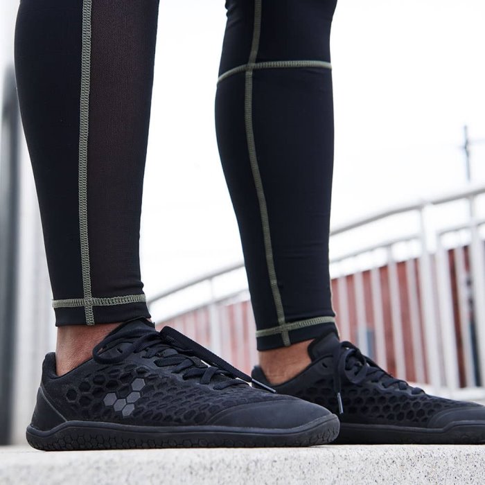 Vivobarefoot Stealth III Kadın Koşu Ayakkabısı Siyah | YSH137260