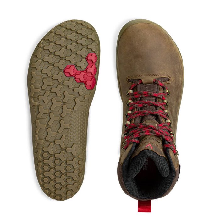 Vivobarefoot Tracker Firm Ground Kadın Yürüyüş Botu Koyu Kahverengi | DQL876425