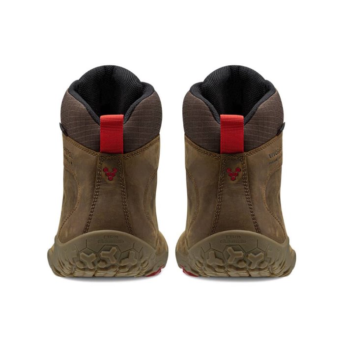 Vivobarefoot Tracker Firm Ground Kadın Yürüyüş Botu Koyu Kahverengi | DQL876425
