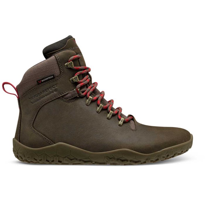 Vivobarefoot Tracker II Firm Ground Erkek Yürüyüş Botu Kahverengi | UVC792518