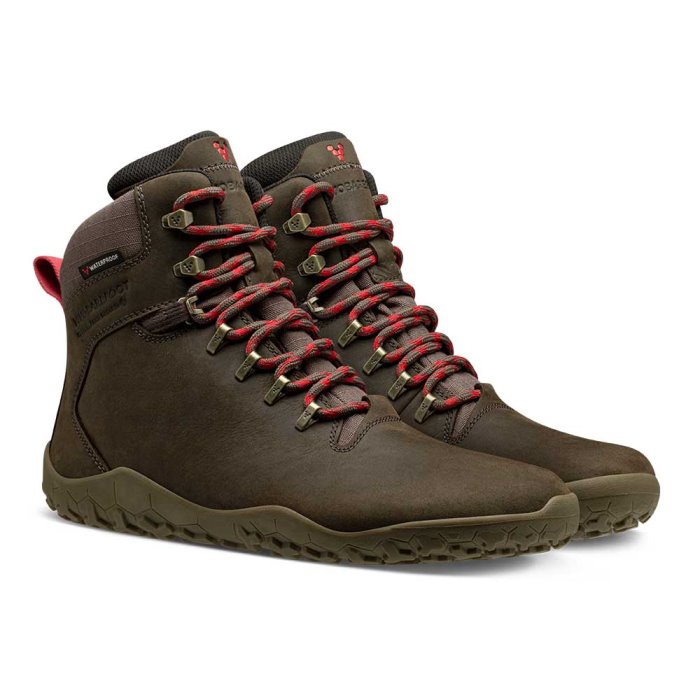 Vivobarefoot Tracker II Firm Ground Erkek Yürüyüş Botu Kahverengi | UVC792518