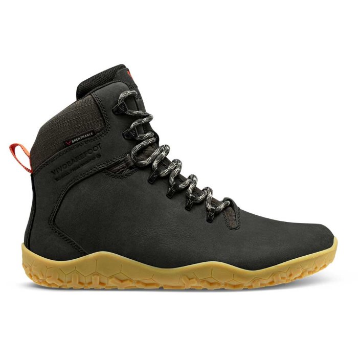 Vivobarefoot Tracker II Firm Ground Kadın Yürüyüş Botu Siyah | HES783642