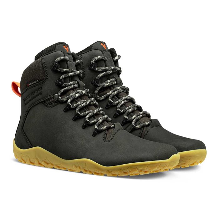Vivobarefoot Tracker II Firm Ground Kadın Yürüyüş Botu Siyah | HES783642