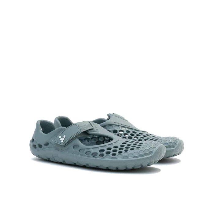 Vivobarefoot Ultra Bloom Çocuk Koşu Ayakkabısı Gri | QRK514689