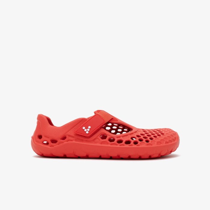 Vivobarefoot Ultra Bloom Çocuk Sandalet Kırmızı | ZJG483076