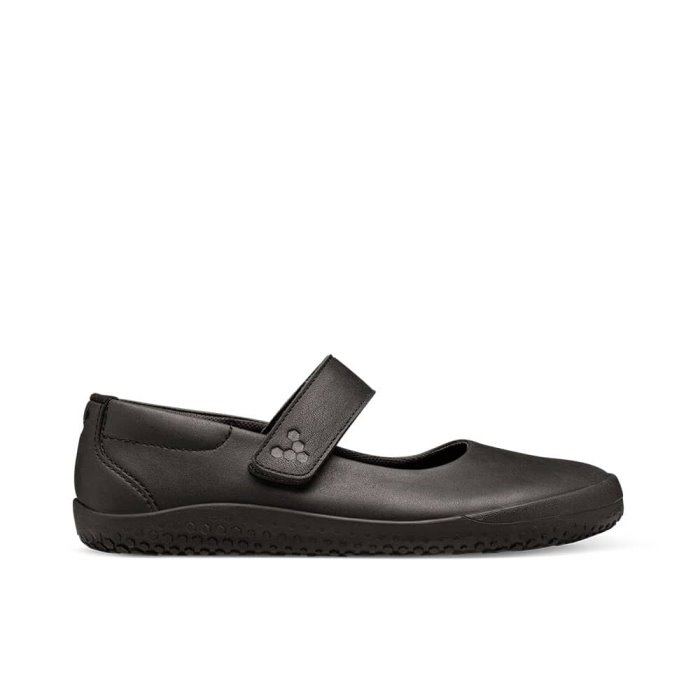Vivobarefoot Wyn School II Juniors Çocuk Koşu Ayakkabısı Siyah | OSE178526