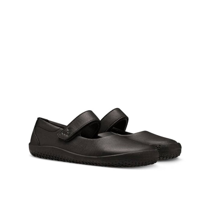 Vivobarefoot Wyn School II Çocuk Koşu Ayakkabısı Siyah | VAJ304281