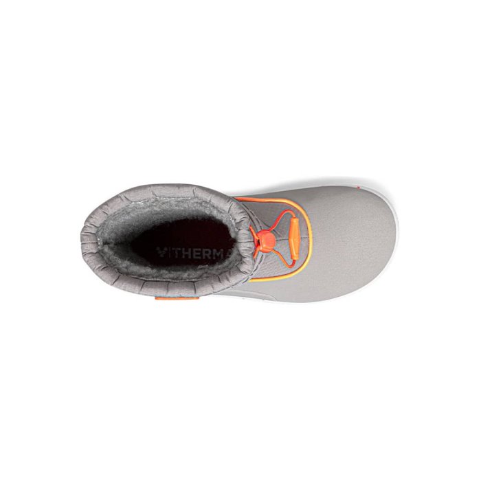 Vivobarefoot Yeti Toddlers Çocuk Kışlık Ayakkabı Gri Kırmızı | VIO579461 